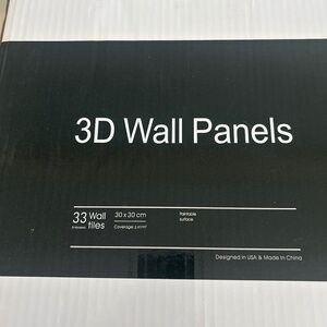 3d wall panels